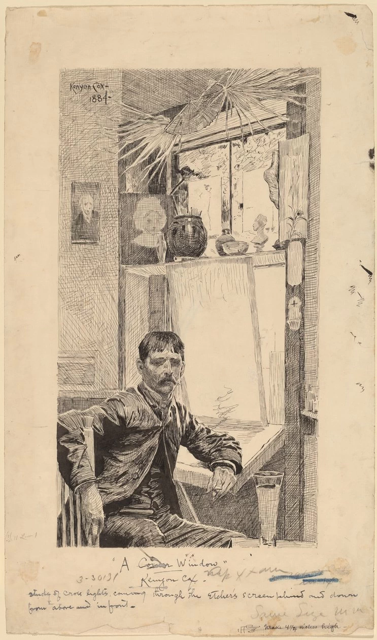 Una finestra d'angolo - John Davis Hatch Collection, National Gallery of Art